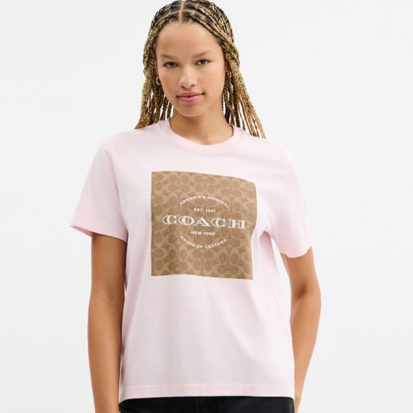 Coach Outlet Signature Square T-Shirt - Preorder