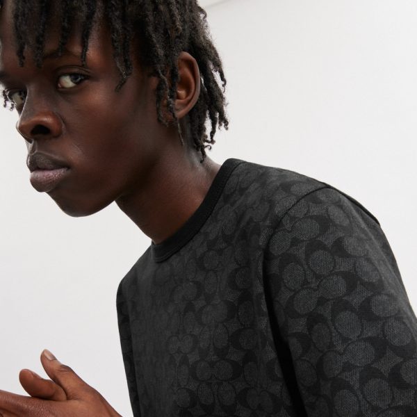 Coach Outlet Signature T-Shirt In Organic Cotton - Preorder