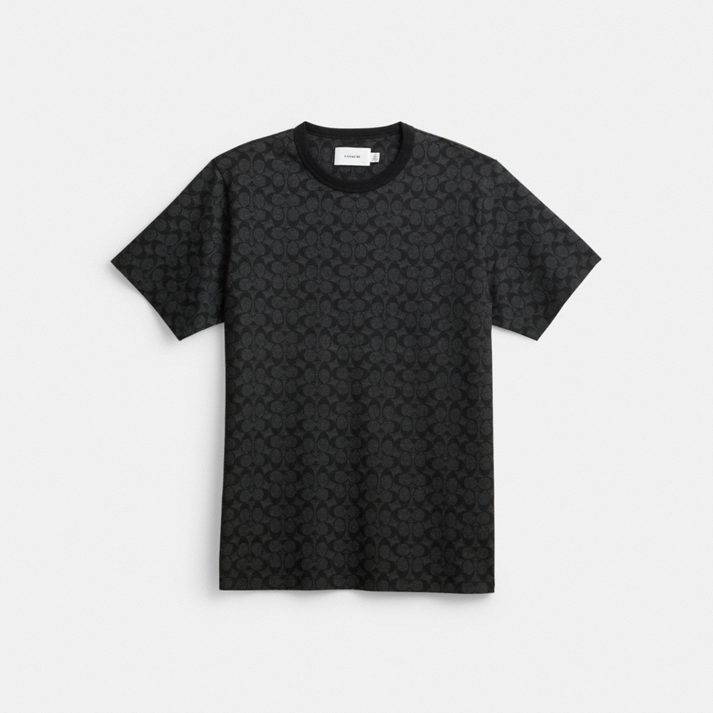 Coach Outlet Signature T-Shirt In Organic Cotton - Preorder