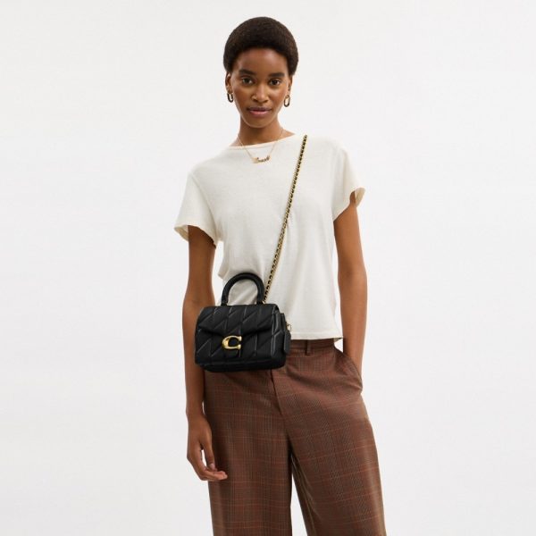 Coach Tabby Top Handle Bag With Quilting - Preorder