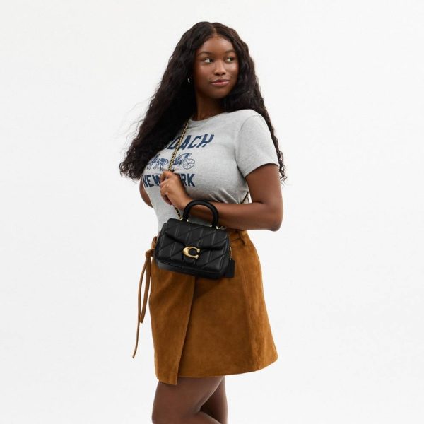 Coach Tabby Top Handle Bag With Quilting - Preorder