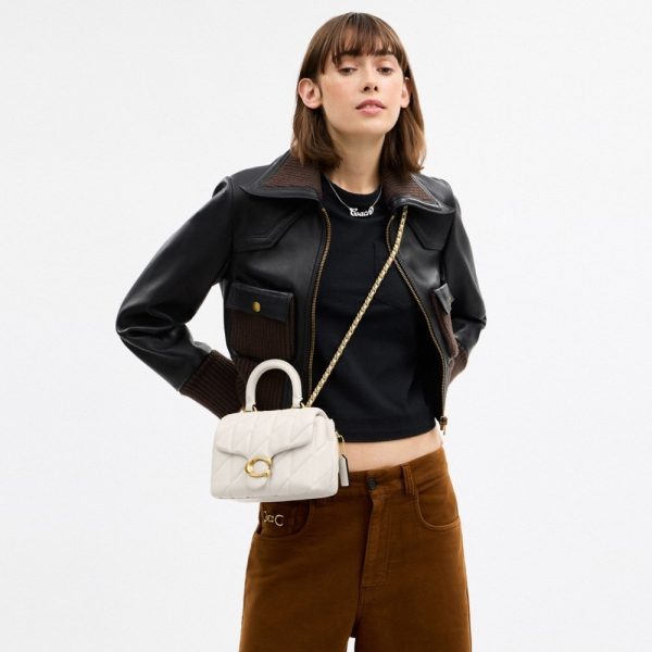 Coach Tabby Top Handle Bag With Quilting - Preorder