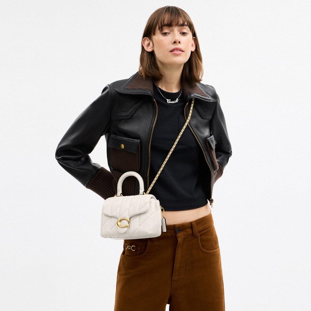 Coach Tabby Top Handle Bag With Quilting - Preorder