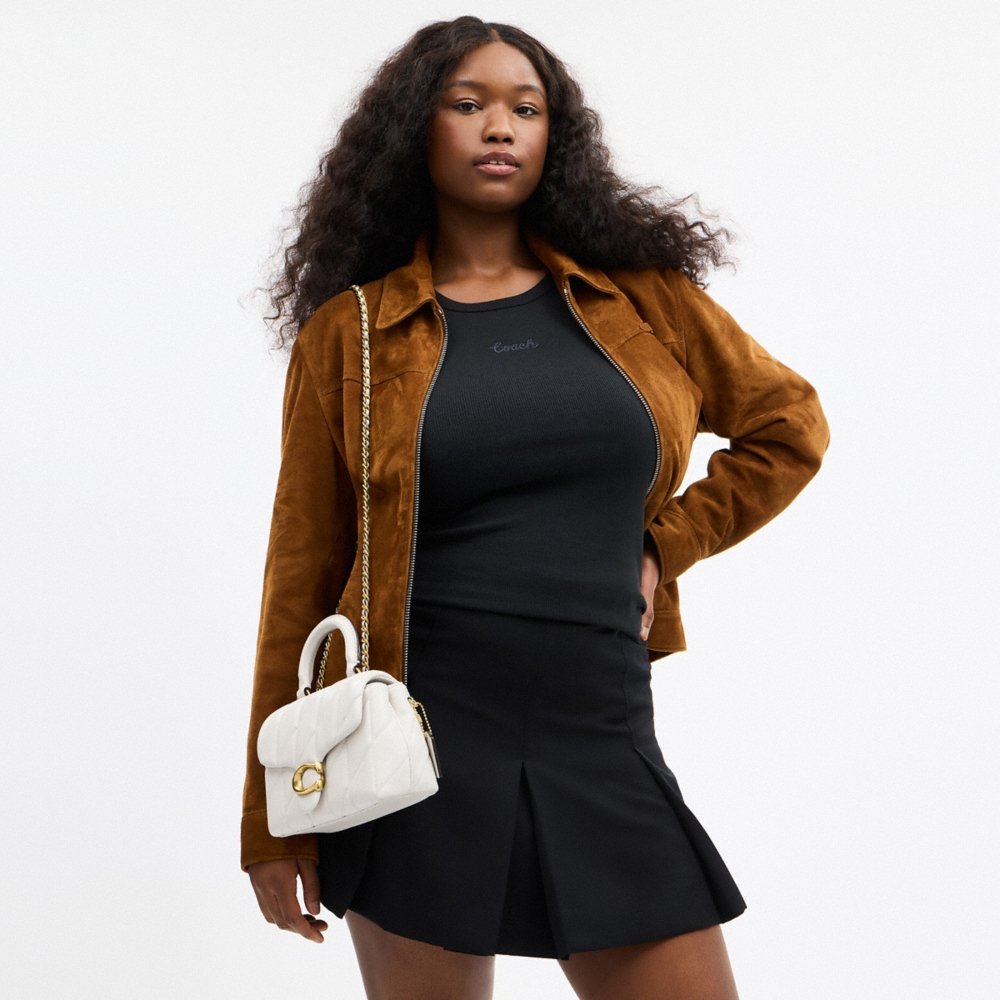 Coach Tabby Top Handle Bag With Quilting - Preorder