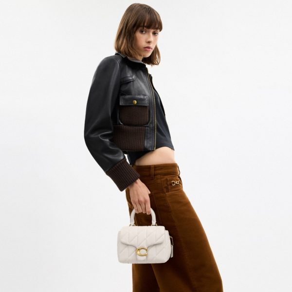 Coach Tabby Top Handle Bag With Quilting - Preorder