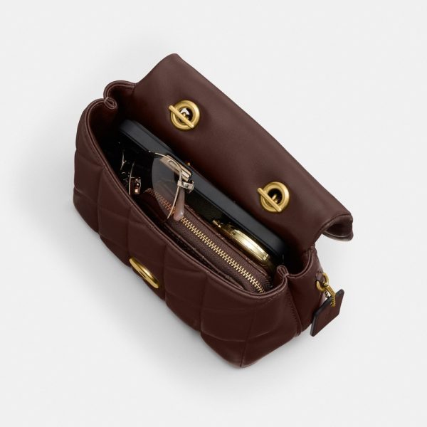 Coach Tabby Top Handle Bag With Quilting - Preorder