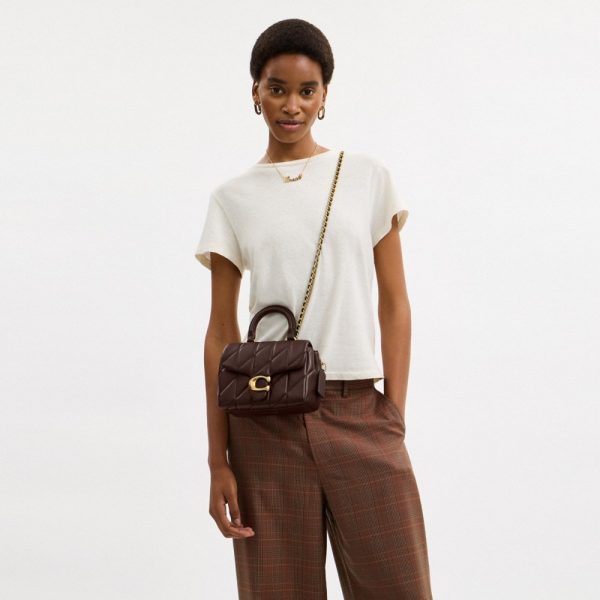 Coach Tabby Top Handle Bag With Quilting - Preorder