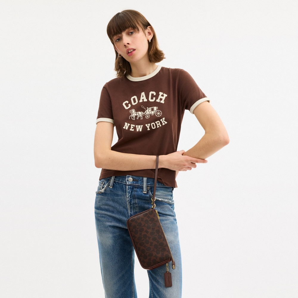 Coach Outlet Plaza Bag In Signature Canvas - Preorder