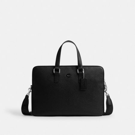 Coach Caden Brief Bag - Preorder — Black