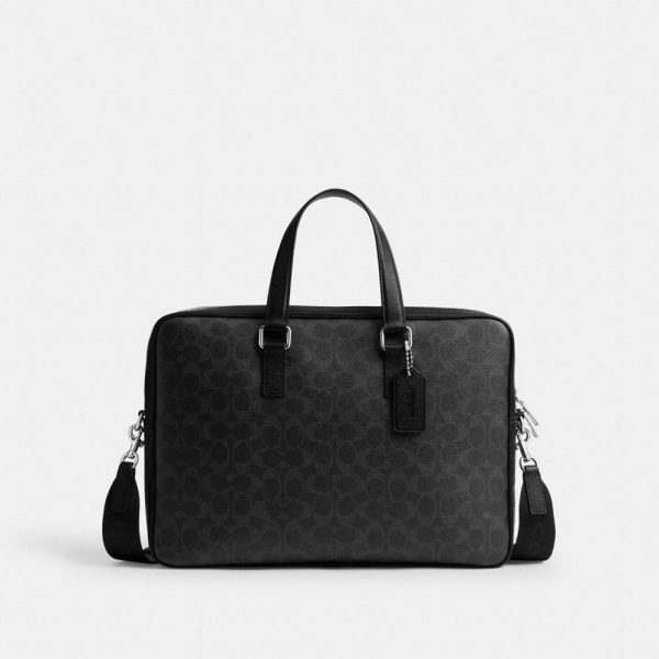 Coach Caden Brief Bag In Signature Canvas - Preorder