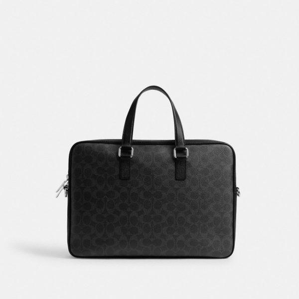 Coach Caden Brief Bag In Signature Canvas - Preorder