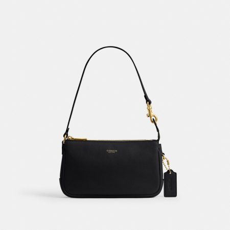 Coach Outlet Plaza Bag 18 - Preorder — Brass/Black