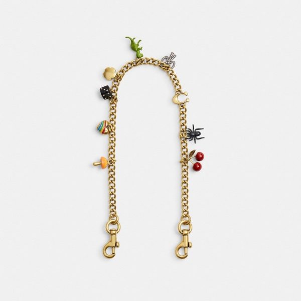 Coach Outlet Chain Strap With Charms - Preorder