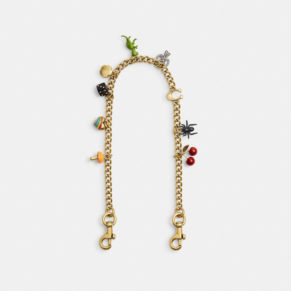 Coach Outlet Chain Strap With Charms - Preorder