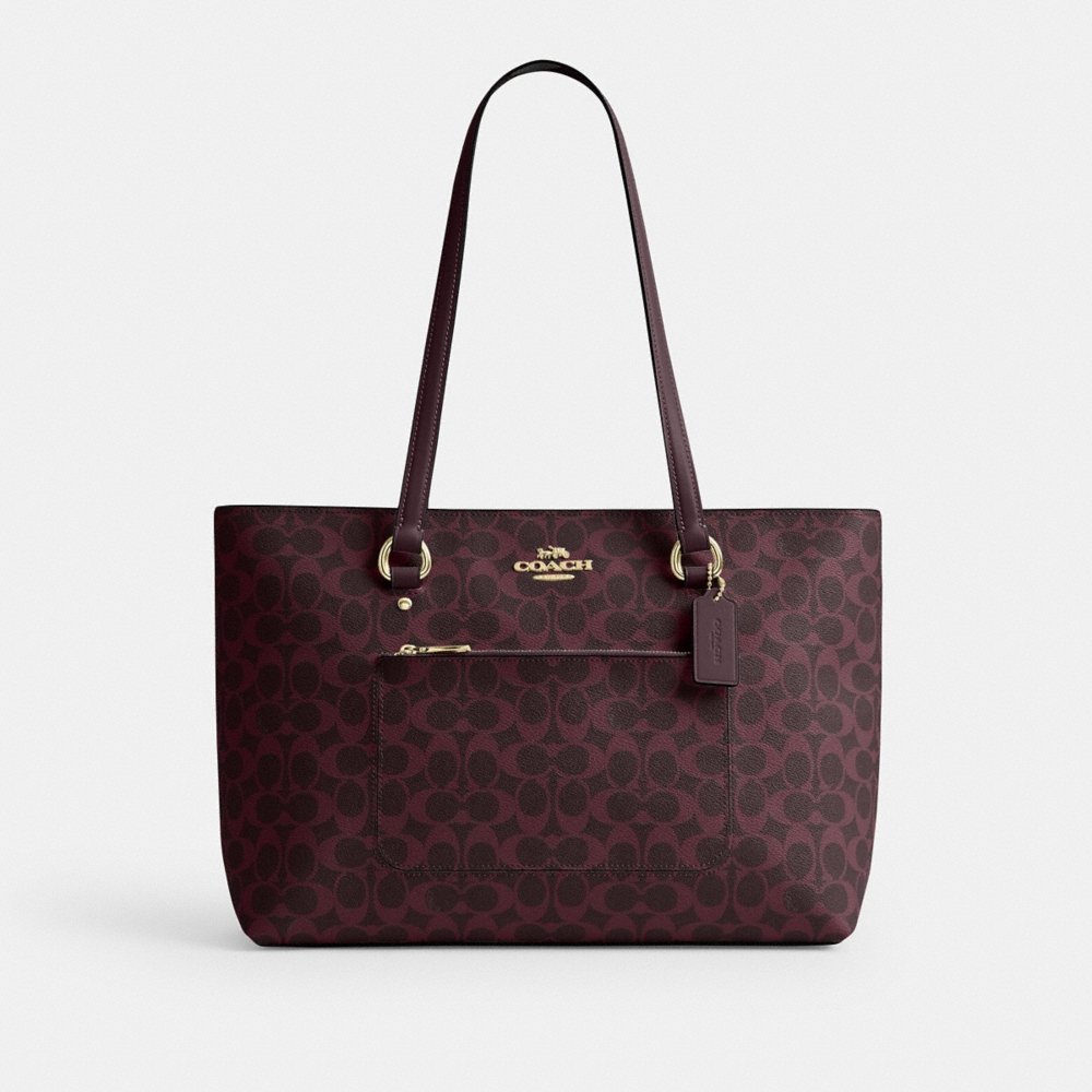 Coach Outlet Station Tote Bag In Signature Canvas - Preorder