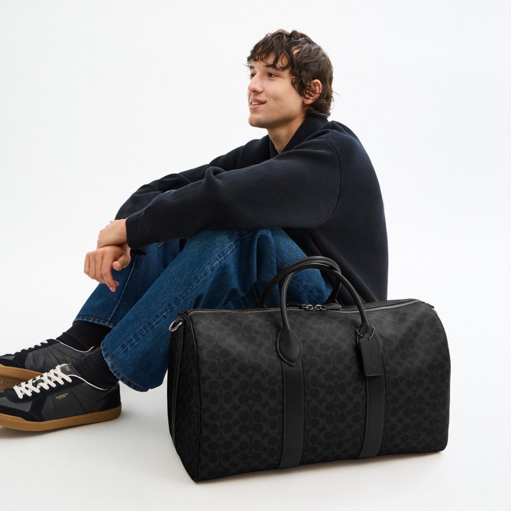 Coach Compass Bag 50 In Signature Canvas - Preorder