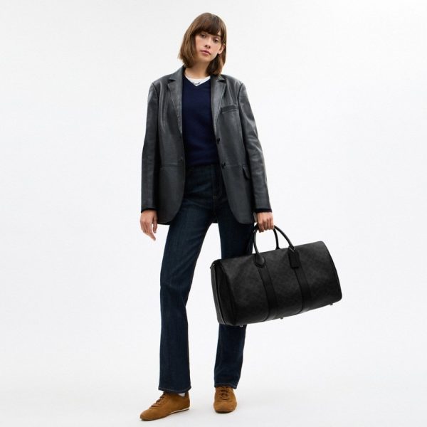 Coach Compass Bag 50 In Signature Canvas - Preorder