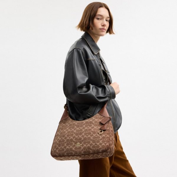 Coach Outlet Ella Shoulder Bag In Signature Chenille - Preorder