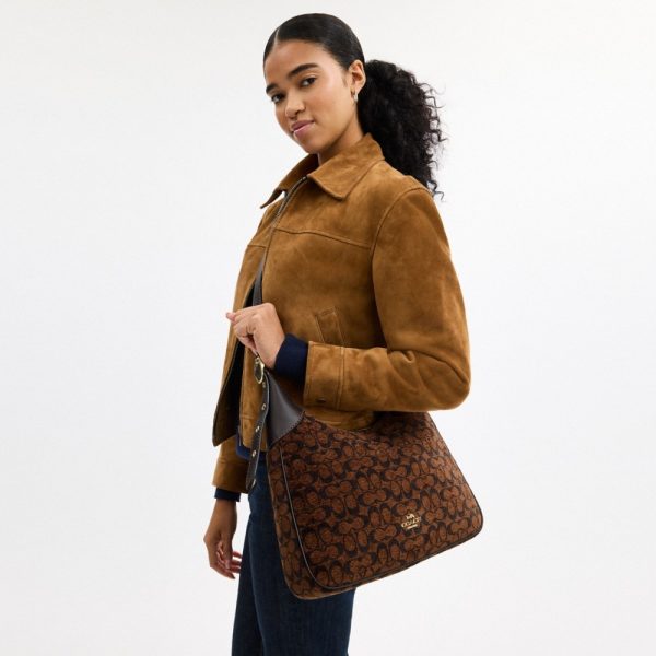 Coach Outlet Ella Shoulder Bag In Signature Chenille - Preorder