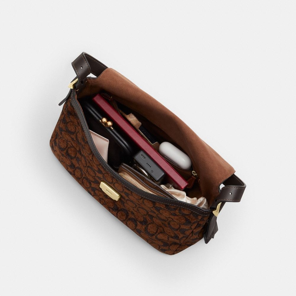 Coach Outlet Etta Flap Bag In Signature Chenille - Preorder