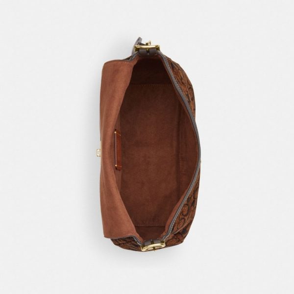 Coach Outlet Etta Flap Bag In Signature Chenille - Preorder