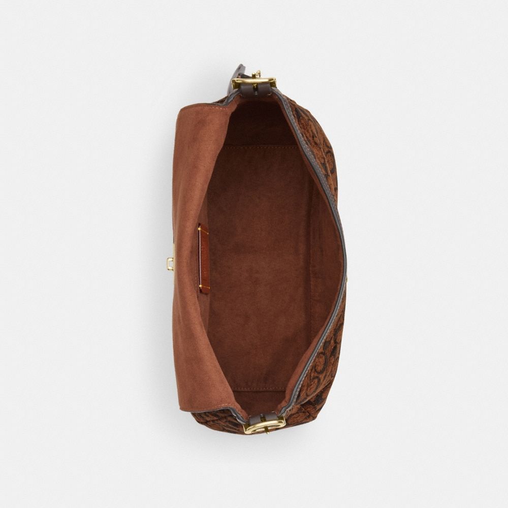 Coach Outlet Etta Flap Bag In Signature Chenille - Preorder
