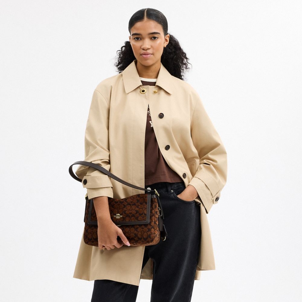 Coach Outlet Etta Flap Bag In Signature Chenille - Preorder