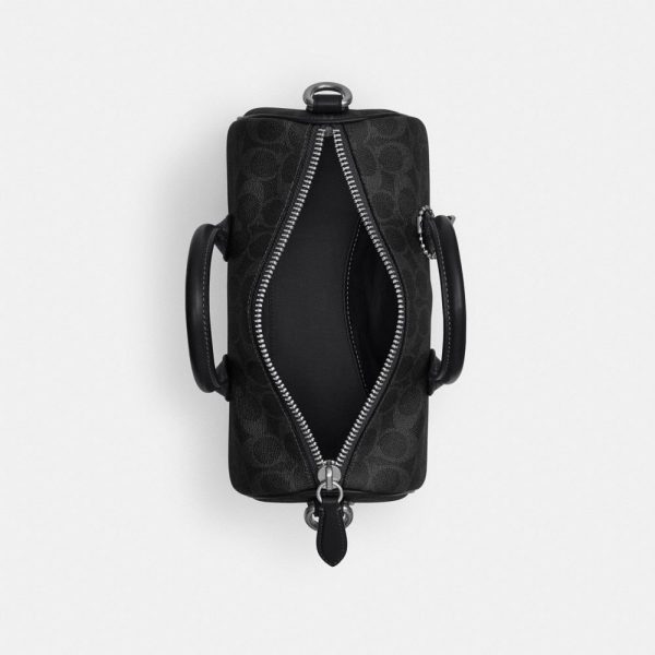 Coach Compass Bag 25 In Signature Canvas - Preorder