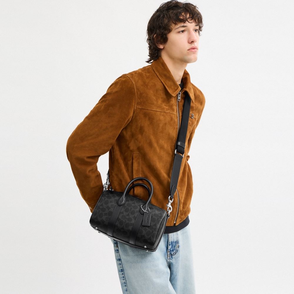 Coach Compass Bag 25 In Signature Canvas - Preorder