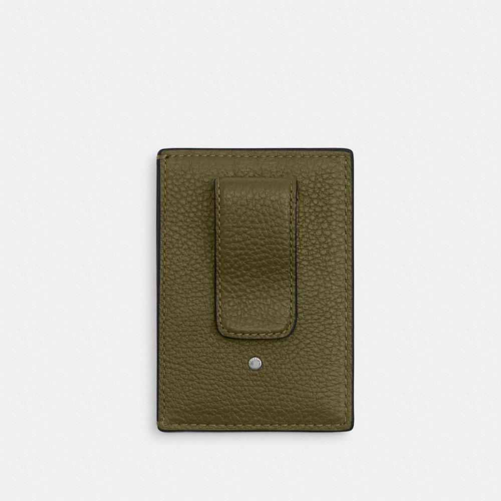 Coach Outlet Card Case With Money Clip - Preorder