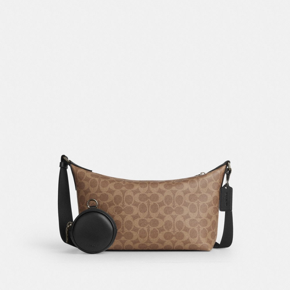 Coach Outlet Small Finn Crossbody Bag With Pouch In Signature Canvas - Preorder