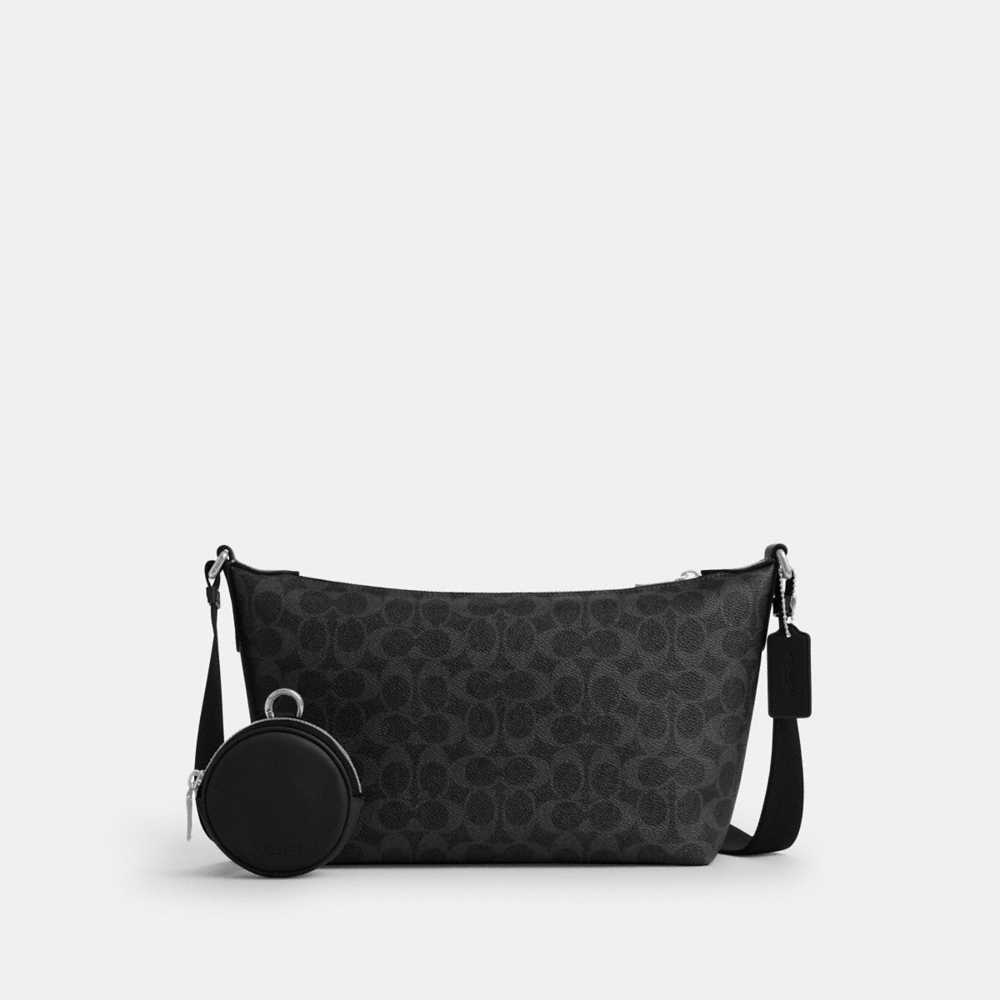 Coach Outlet Small Finn Crossbody Bag With Pouch In Signature Canvas - Preorder