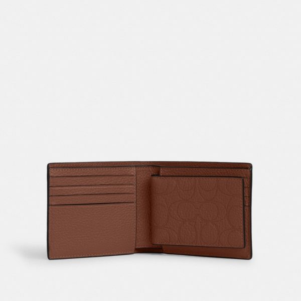 Coach Outlet 3-In-1 Wallet In Signature Leather - Preorder