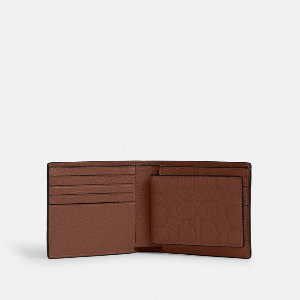 Coach Outlet 3-In-1 Wallet In Signature Leather - Preorder