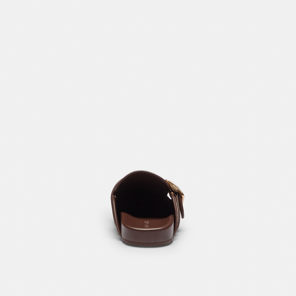 Coach Outlet Archival Buckle Clog In Signature Jacquard - Preorder