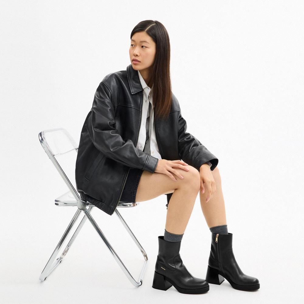 Coach Outlet Block Heel Boot - Preorder