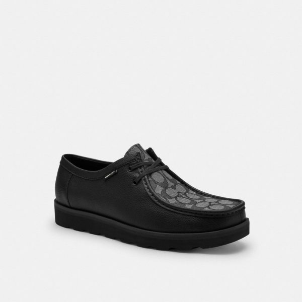 Coach Outlet Chukka Shoe With Signature Canvas - Preorder