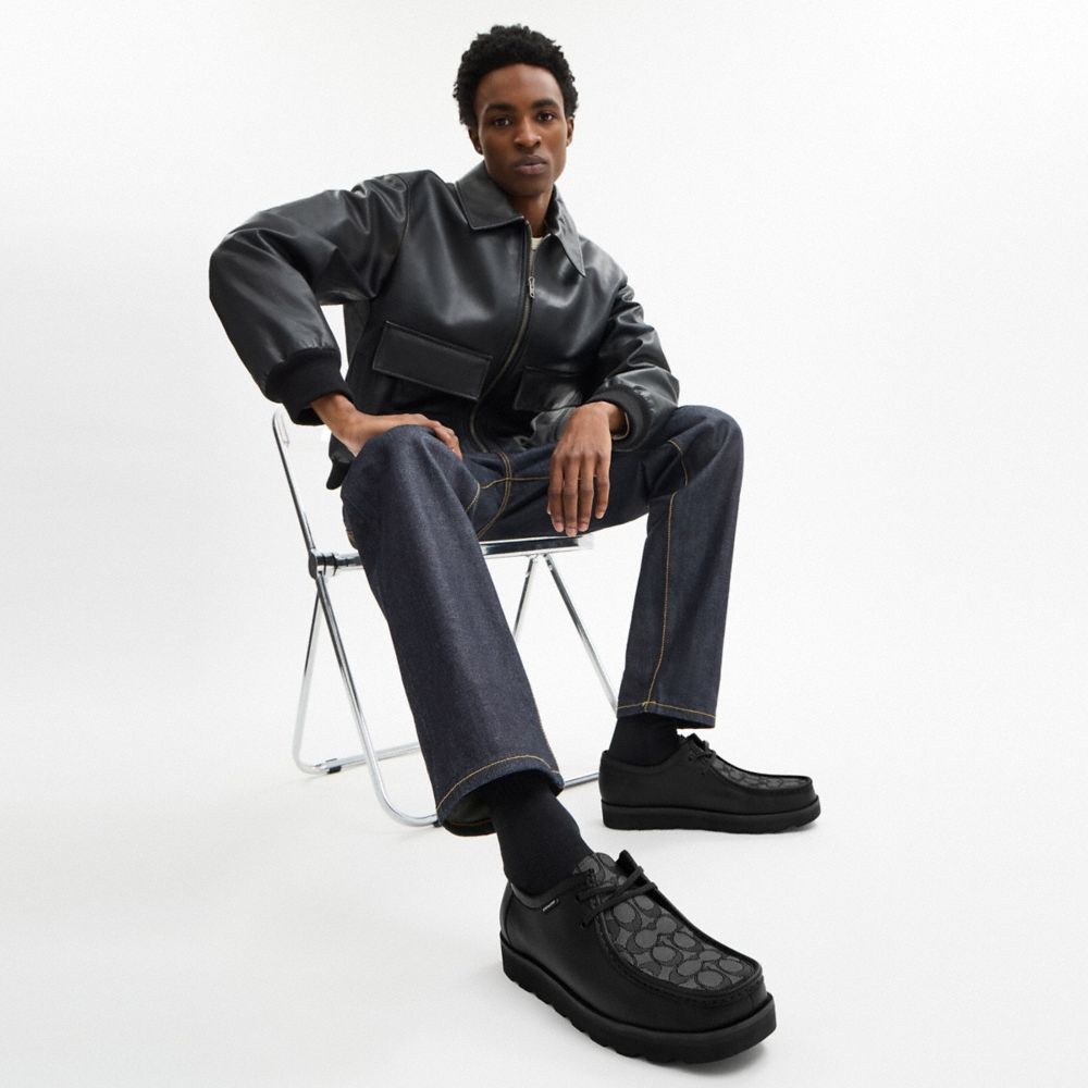 Coach Outlet Chukka Shoe With Signature Canvas - Preorder