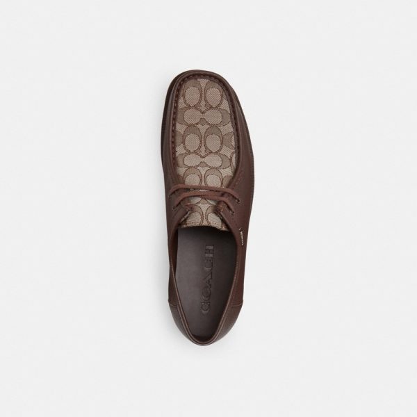 Coach Outlet Chukka Shoe With Signature Canvas - Preorder