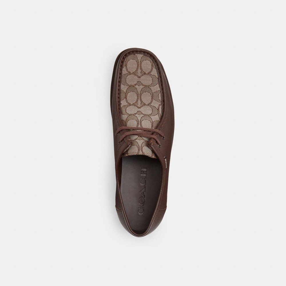 Coach Outlet Chukka Shoe With Signature Canvas - Preorder