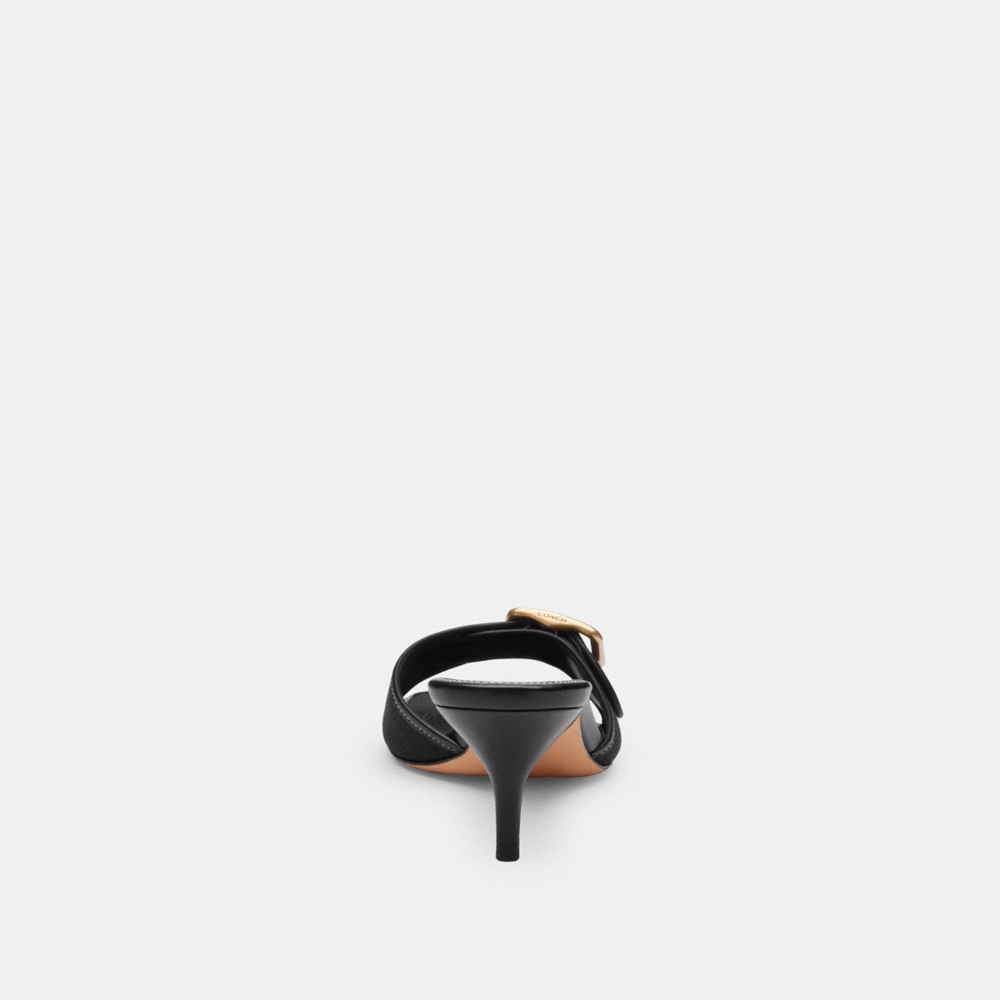 Coach Outlet Margot Sandal In Signature Jacquard - Preorder