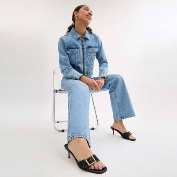 Coach Outlet Margot Sandal In Signature Jacquard - Preorder