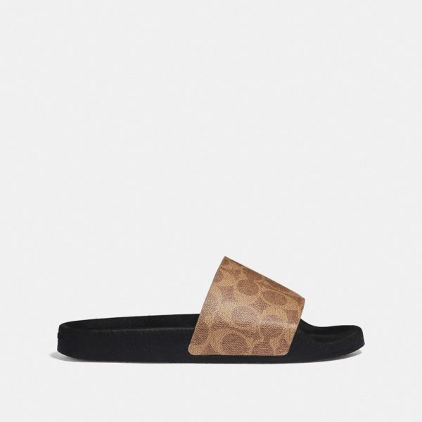 Coach Outlet Udele Sport Slide In Signature Canvas - Preorder