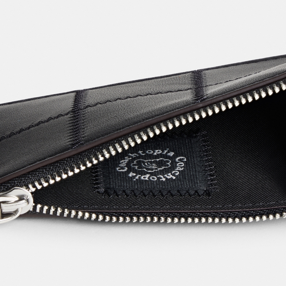 Coach Outlet Alter/Ego Zip Card Case With Key Ring - Preorder