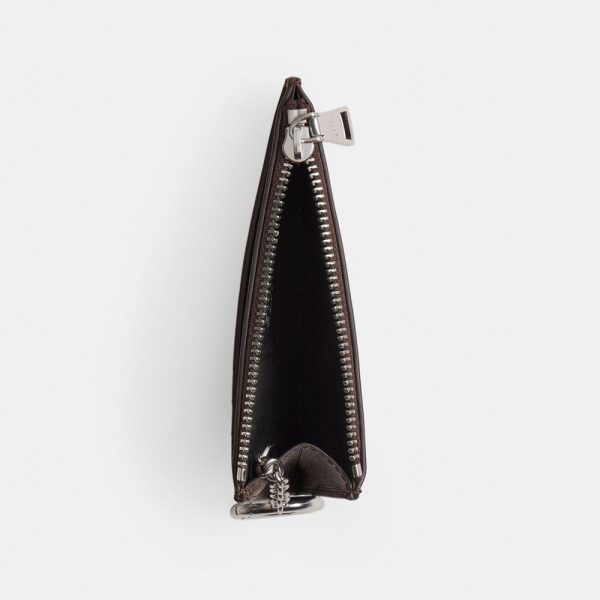 Coach Outlet Alter/Ego Zip Card Case With Key Ring - Preorder
