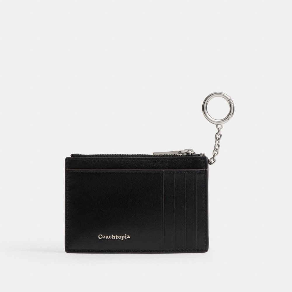 Coach Outlet Alter/Ego Zip Card Case With Key Ring - Preorder