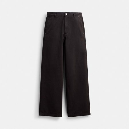 Coach Outlet Work Pants - Preorder — Black