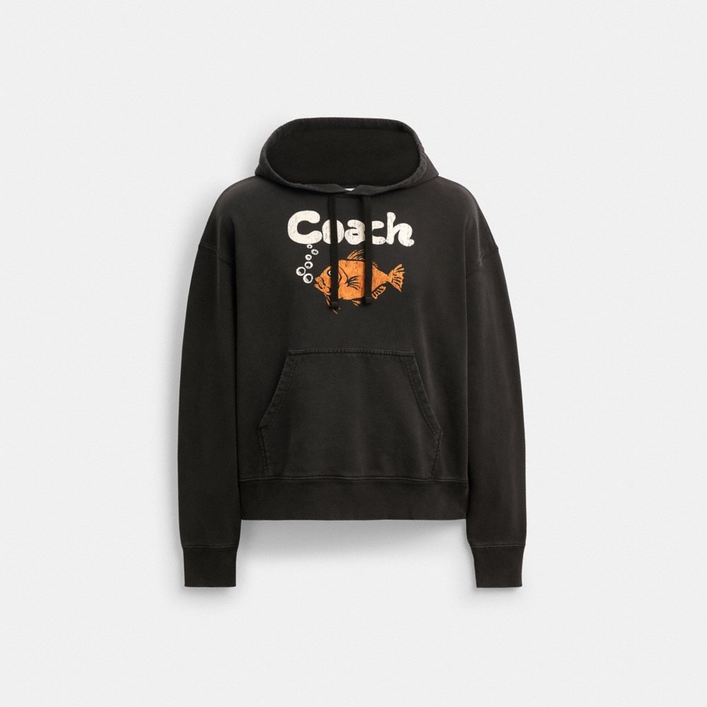 Coach Outlet Fish Graphic Hoodie - Preorder