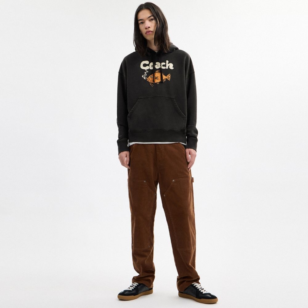 Coach Outlet Fish Graphic Hoodie - Preorder