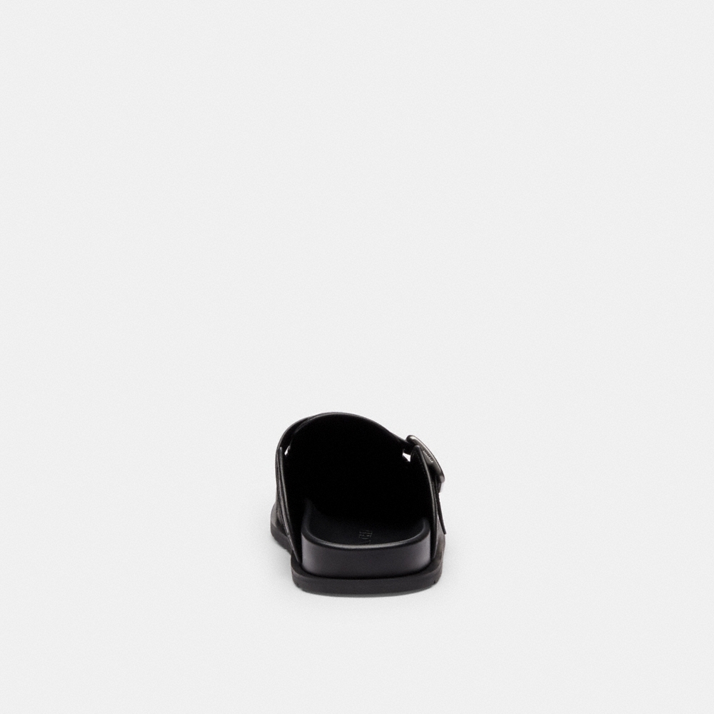 Coach Outlet Buckle Clog In Signature Jacquard - Preorder